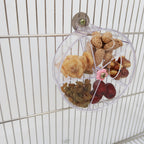 Rueda de viento acrílica para pájaros de juguete.