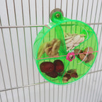 Rueda de viento acrílica para pájaros de juguete.