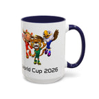 Taza de café conmemorativa del Mundial, para los aficionados al fútbol.
