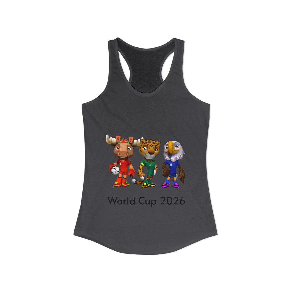 Camiseta sin mangas racerback ideal para mujer