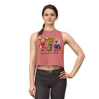 Crop Top de las Mascotas. Camiseta sin mangas para aficionadas al fútbol