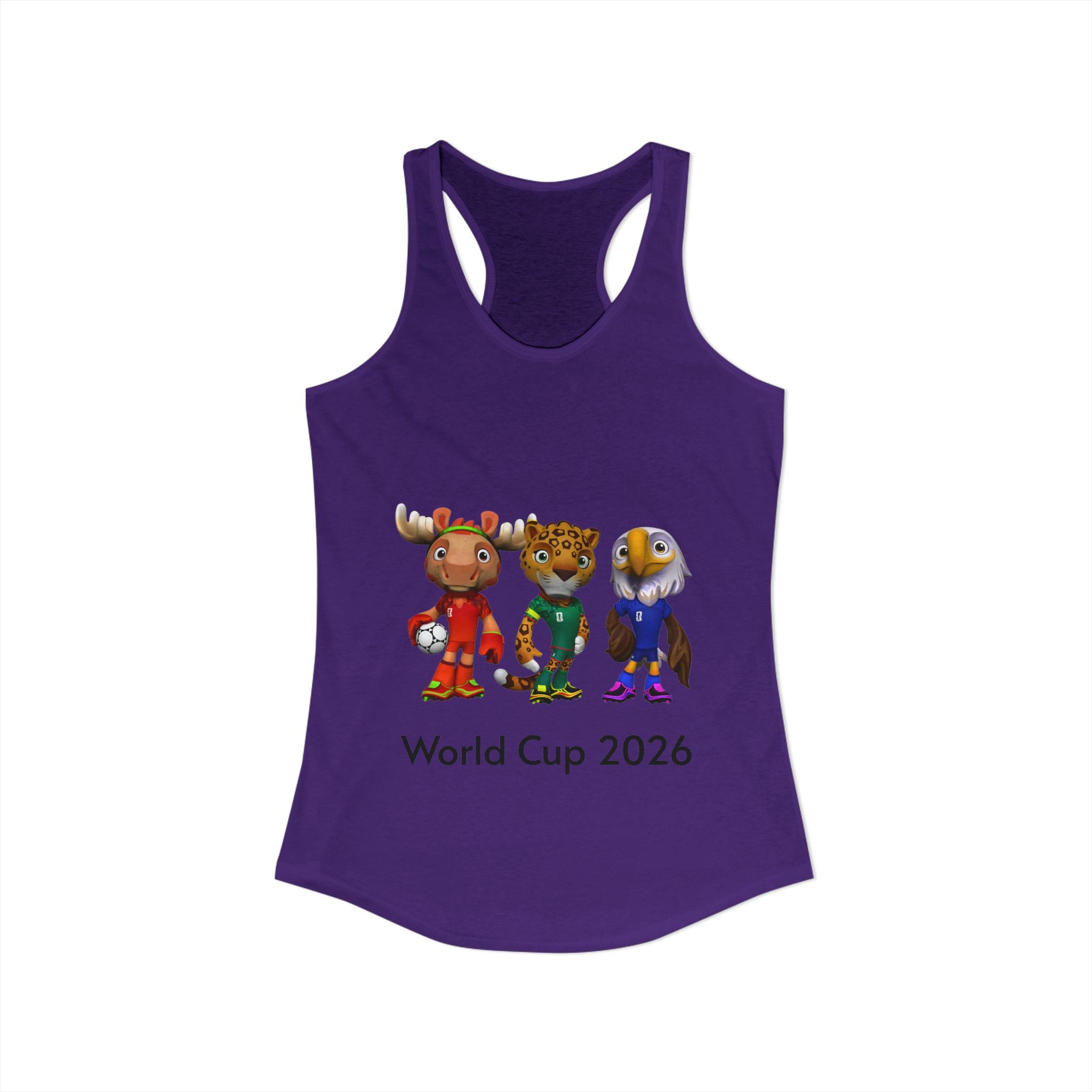 Camiseta sin mangas racerback ideal para mujer