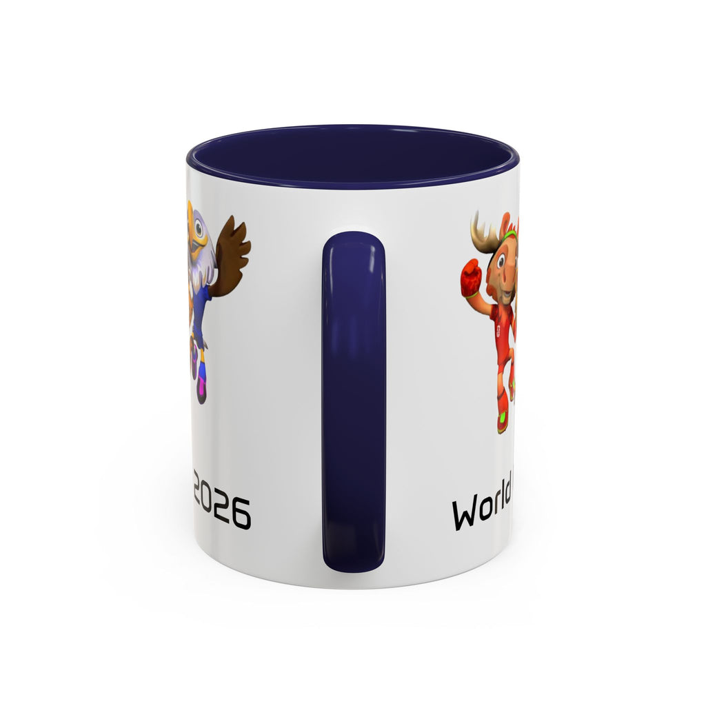 Taza de café conmemorativa del Mundial, para los aficionados al fútbol.