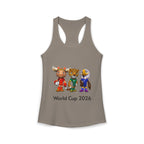 Camiseta sin mangas racerback ideal para mujer