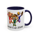 Taza de café conmemorativa del Mundial, para los aficionados al fútbol.