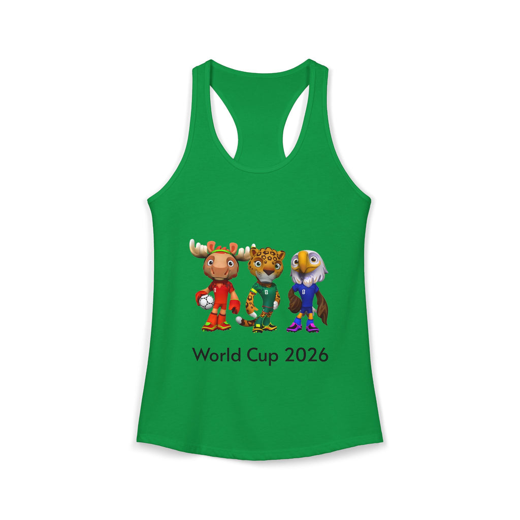 Camiseta sin mangas racerback ideal para mujer