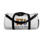 Bolsa de lona de mascota. Bolsa deportiva de viaje y gimnasio para aficionados al futbol