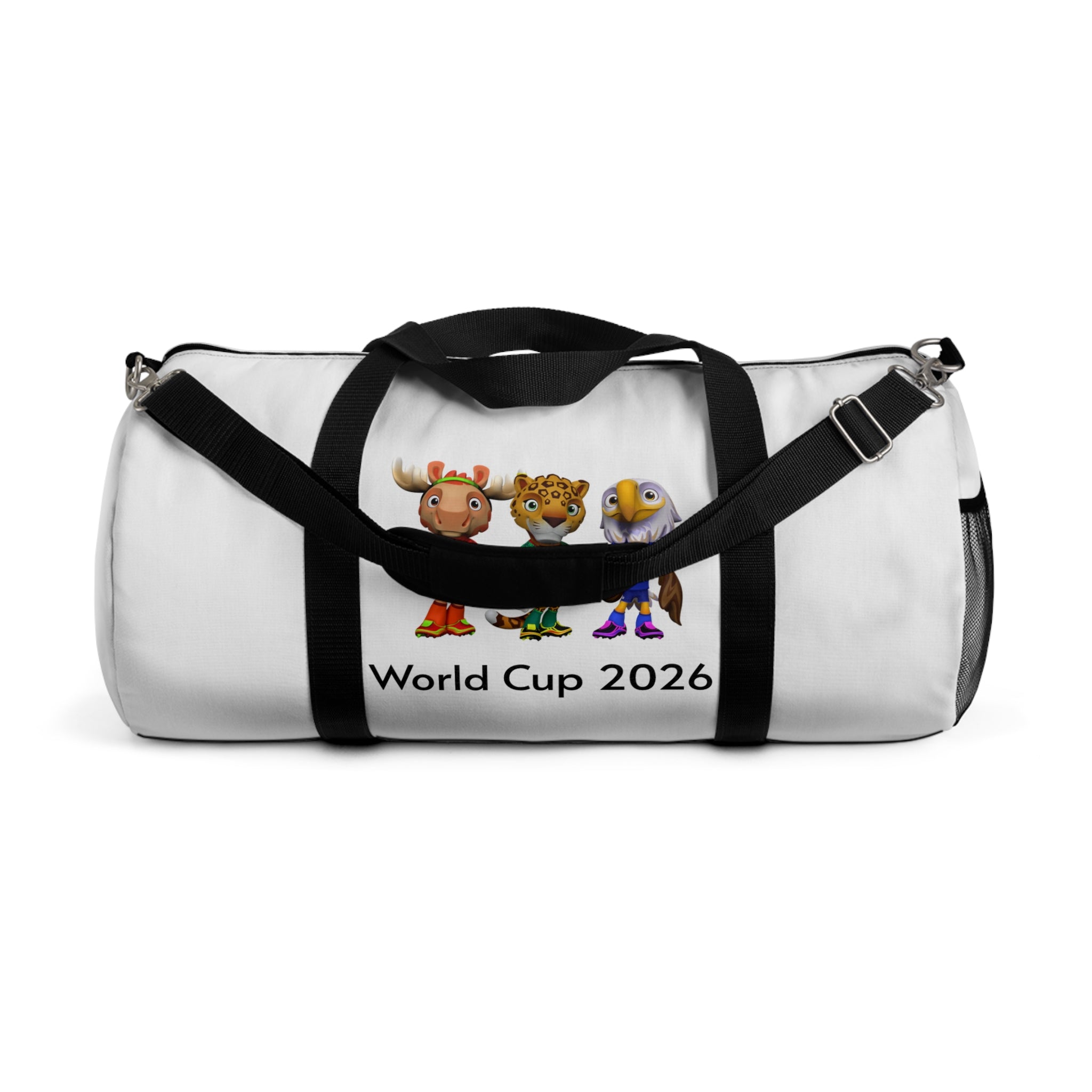 Bolsa de lona de mascota. Bolsa deportiva de viaje y gimnasio para aficionados al futbol
