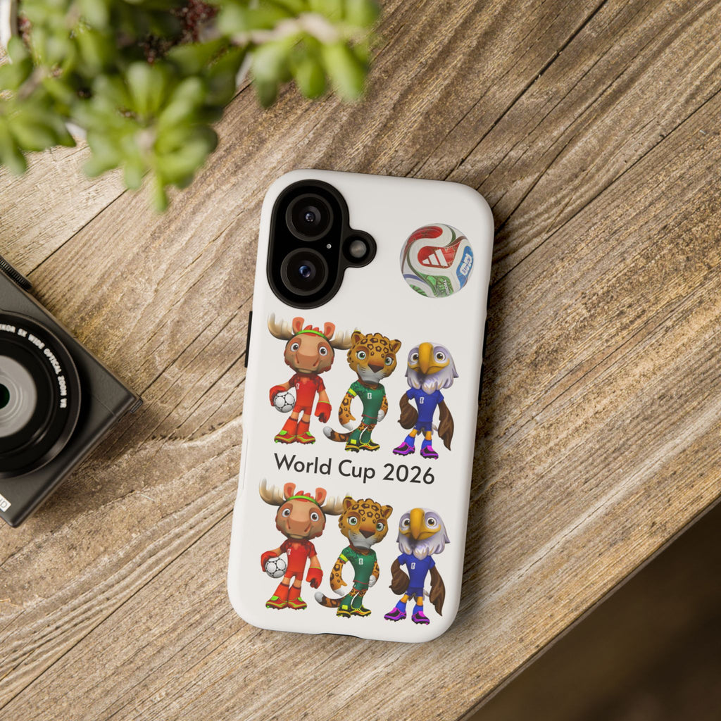 Funda para teléfono de la mascota. Personajes de dibujos animados de equipos de fútbol