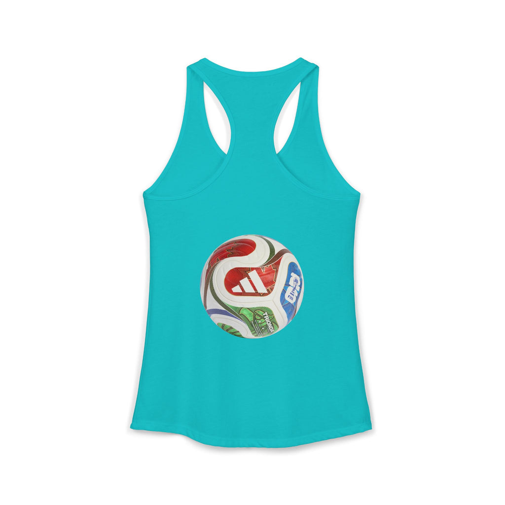 Camiseta sin mangas racerback ideal para mujer