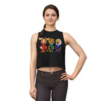 Crop Top de las Mascotas. Camiseta sin mangas para aficionadas al fútbol