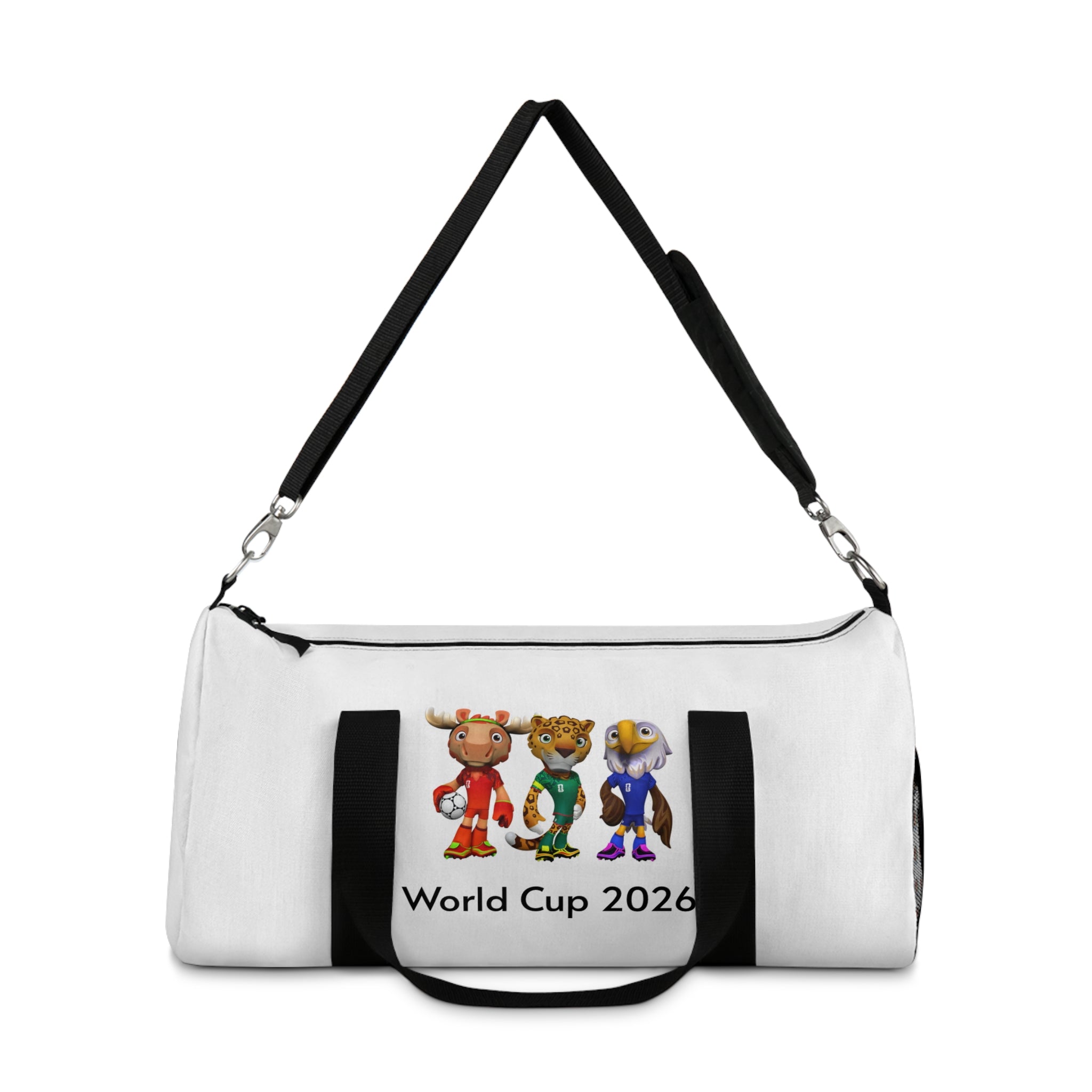 Bolsa de lona de mascota. Bolsa deportiva de viaje y gimnasio para aficionados al futbol