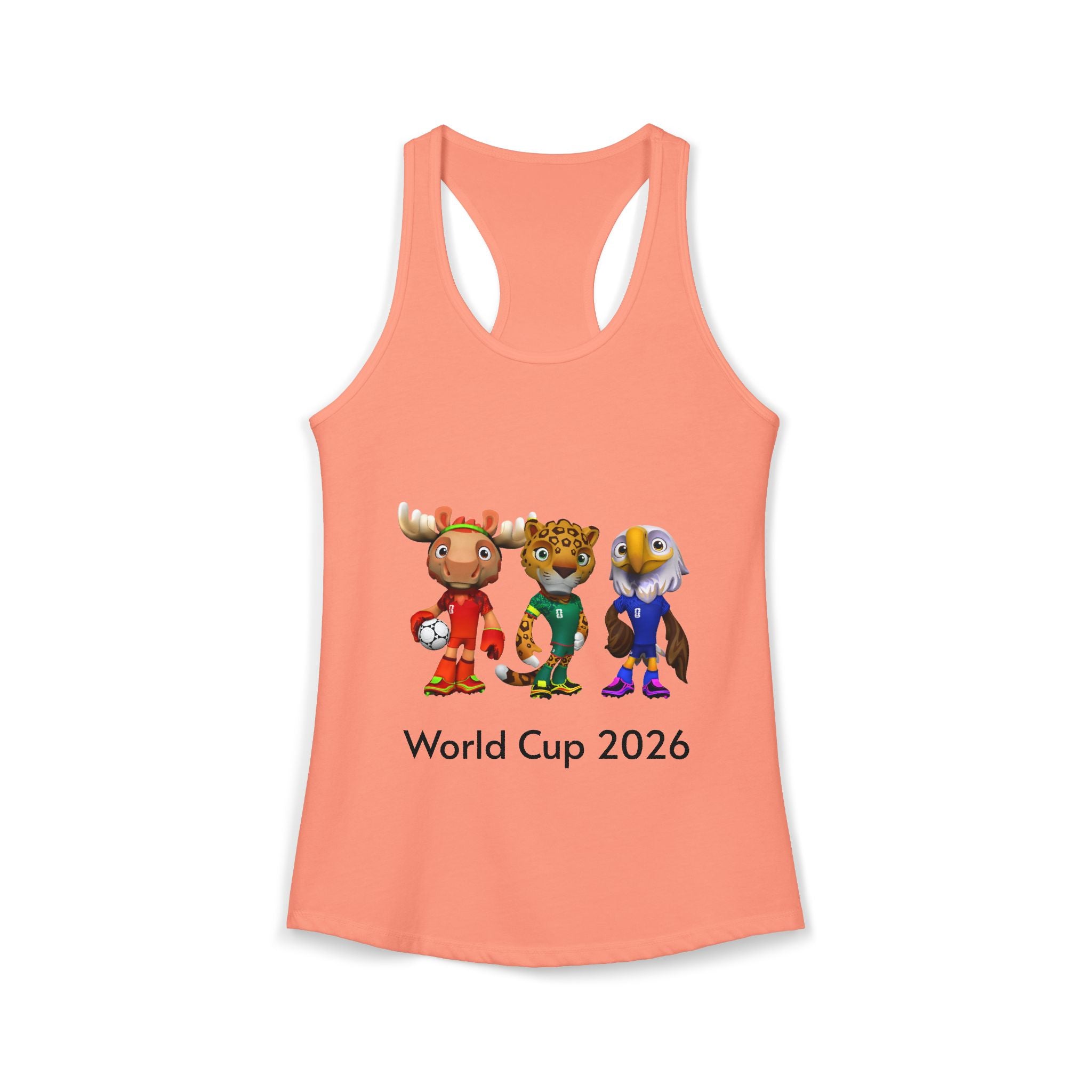 Camiseta sin mangas racerback ideal para mujer