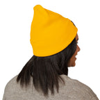 Gorro con las mascotas del Futbol. Gorro con vuelta bordado.