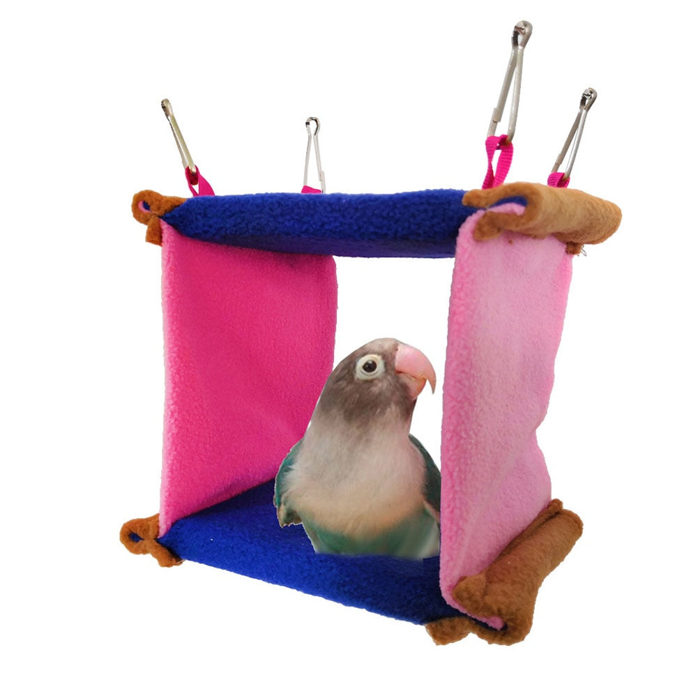 Nido de pájaro, hamaca.