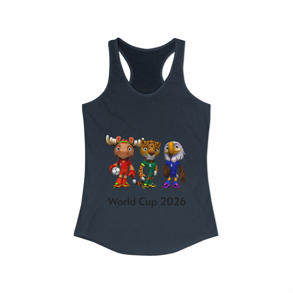 Camiseta sin mangas racerback ideal para mujer