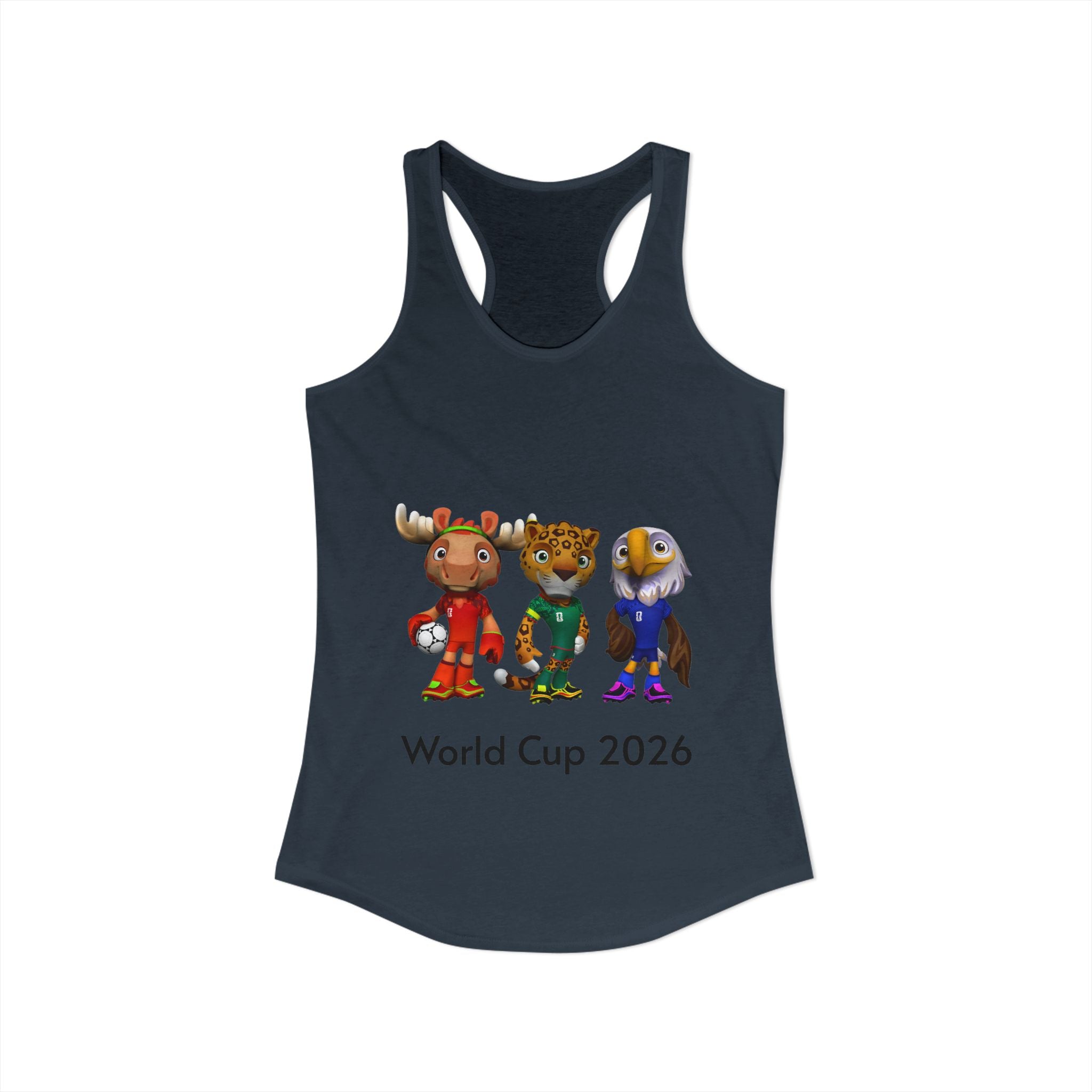 Camiseta sin mangas racerback ideal para mujer