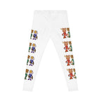Leggings festivos para mujer. Estampado de Mascotas Mundialistas.