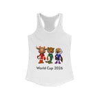 Camiseta sin mangas racerback ideal para mujer