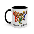 Taza de café conmemorativa del Mundial, para los aficionados al fútbol.