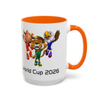 Taza de café conmemorativa del Mundial, para los aficionados al fútbol.