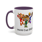 Taza de café conmemorativa del Mundial, para los aficionados al fútbol.