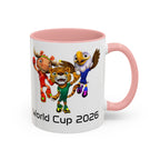 Taza de café conmemorativa del Mundial, para los aficionados al fútbol.