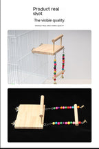Jaula de escalera de escalada con anillo de grúa.