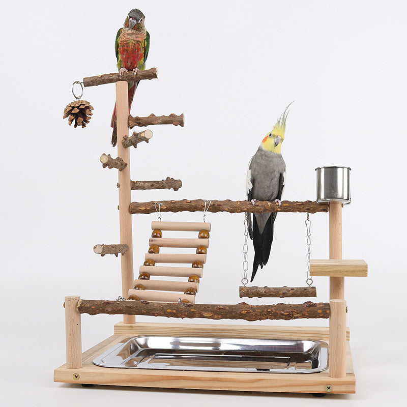 Plataforma de entrenamiento de escalada para loros, de pimienta de Sichuan.