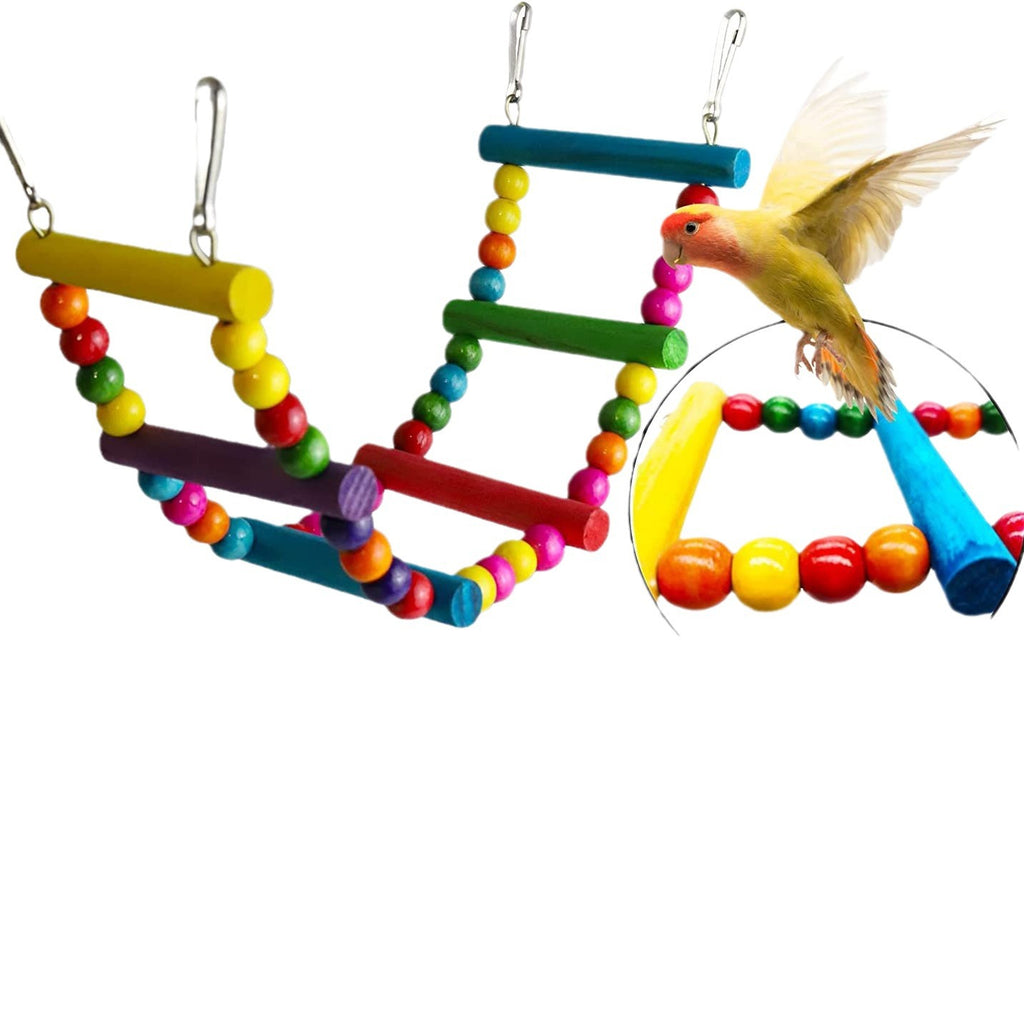 7 piezas de accesorios para jaulas de pájaros.