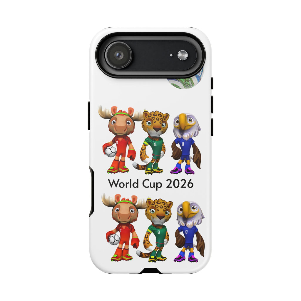 Funda para teléfono de la mascota. Personajes de dibujos animados de equipos de fútbol