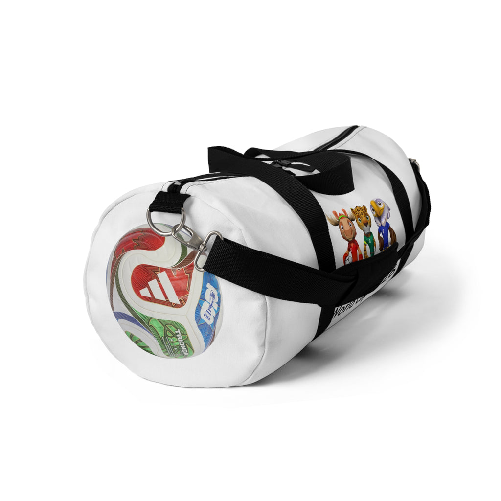 Bolsa de lona de mascota. Bolsa deportiva de viaje y gimnasio para aficionados al futbol