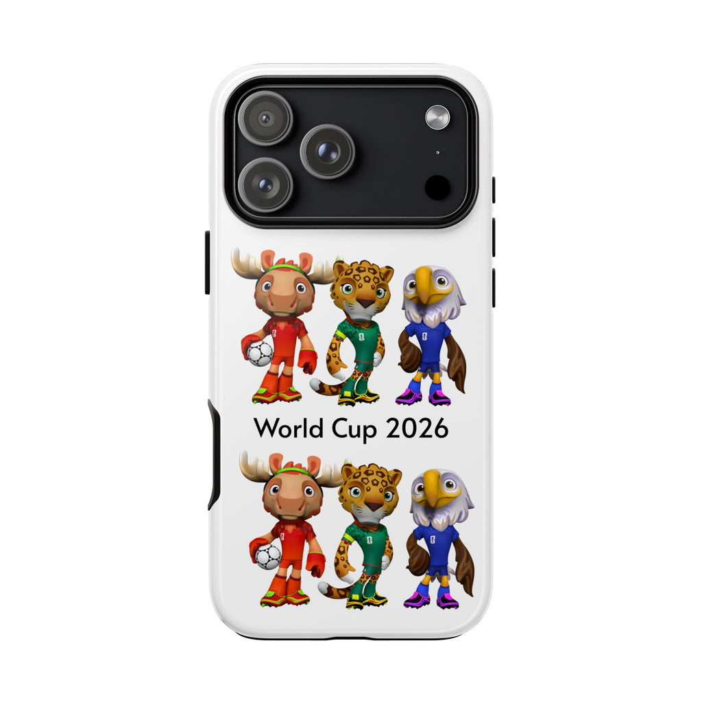Funda para teléfono de la mascota. Personajes de dibujos animados de equipos de fútbol