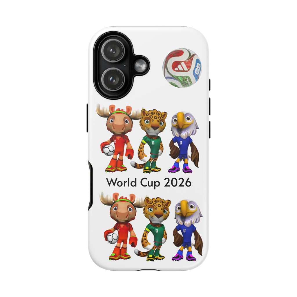 Funda para teléfono de la mascota. Personajes de dibujos animados de equipos de fútbol