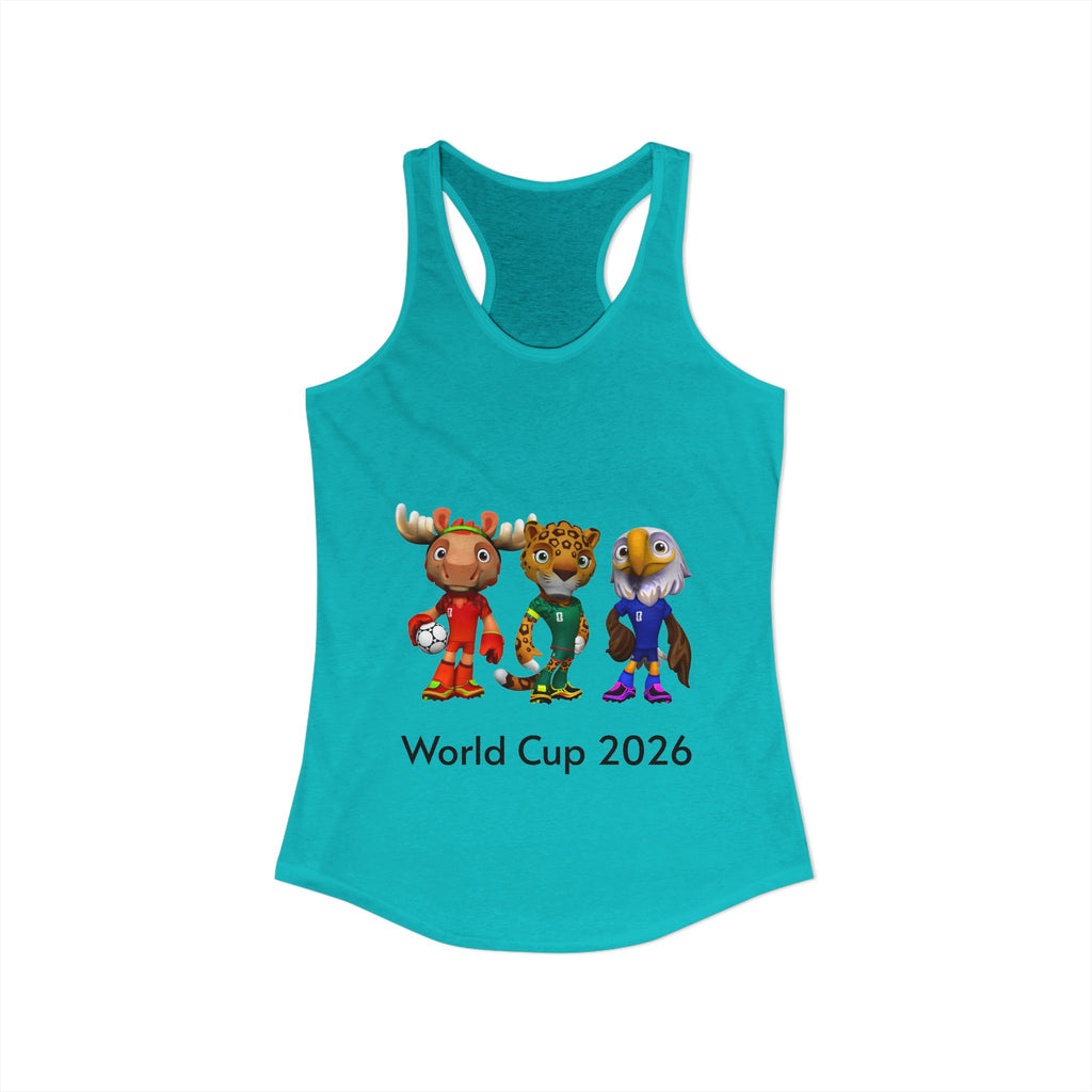Camiseta sin mangas racerback ideal para mujer