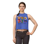 Crop Top de las Mascotas. Camiseta sin mangas para aficionadas al fútbol