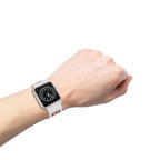 Correa para Apple Watch. Bandera de EE. UU. y adorables mascotas mundialistas