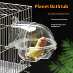 Complemento para bañera de loros y pájaros.