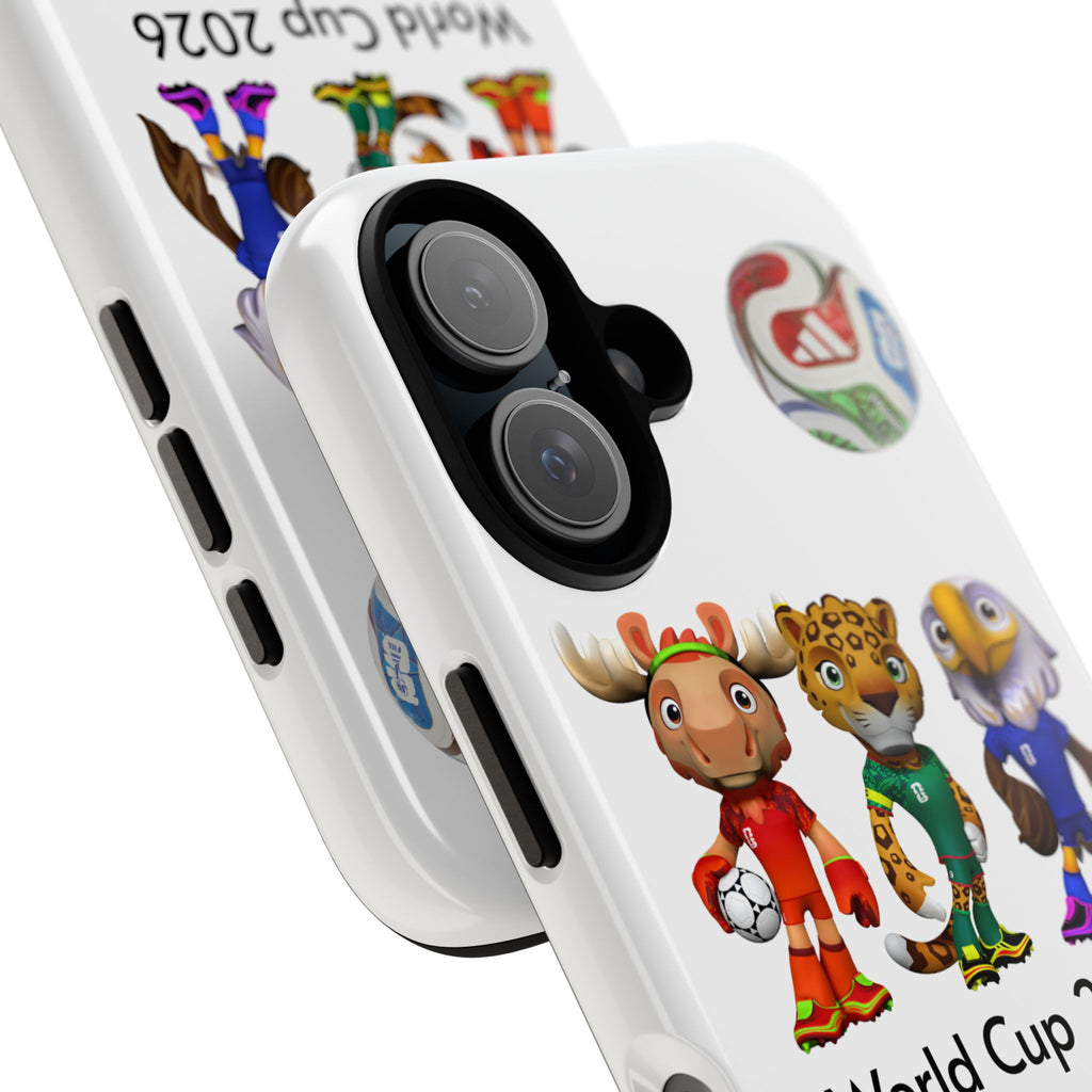 Funda para teléfono de la mascota. Personajes de dibujos animados de equipos de fútbol