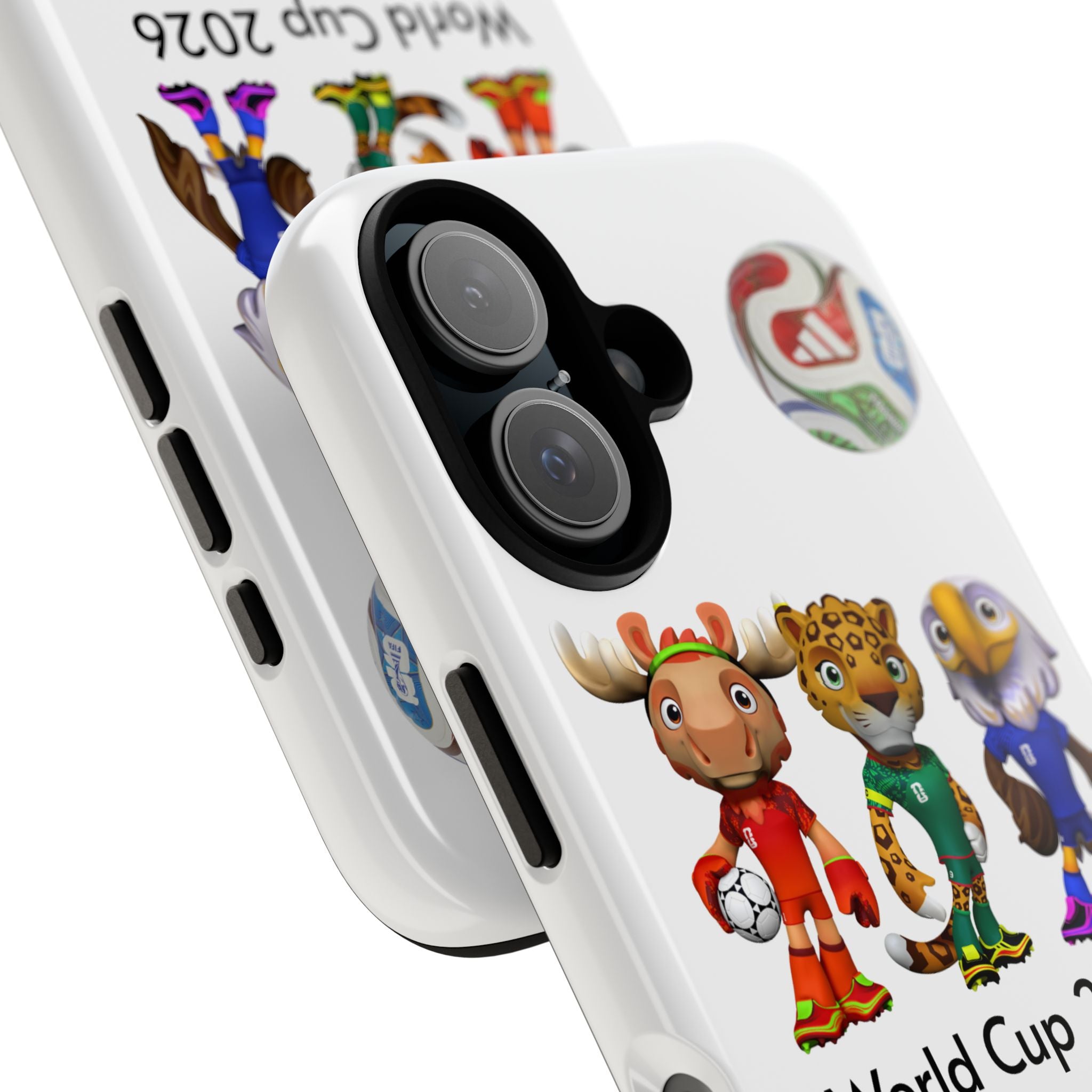 Funda para teléfono de la mascota. Personajes de dibujos animados de equipos de fútbol