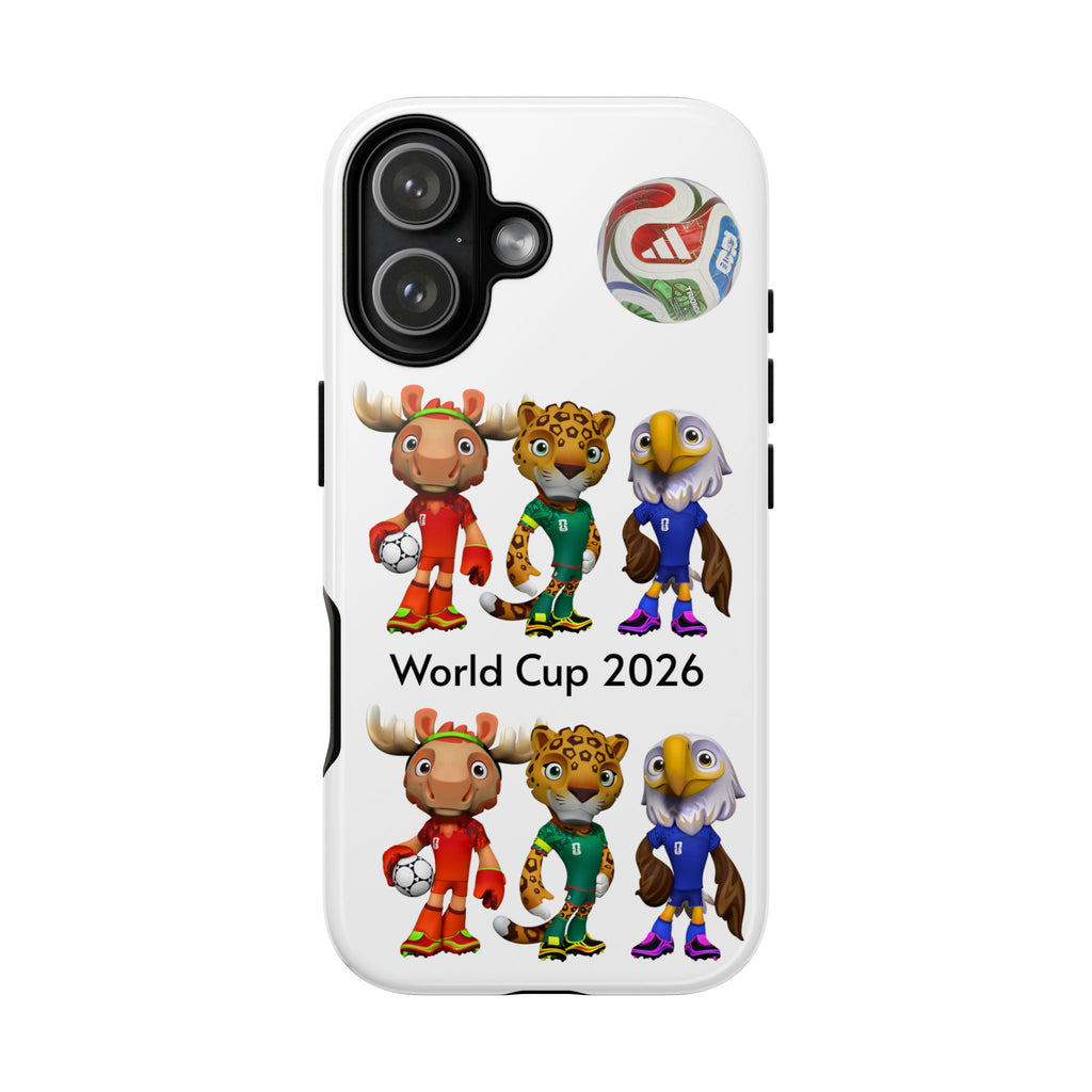 Funda para teléfono de la mascota. Personajes de dibujos animados de equipos de fútbol