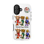 Funda para teléfono de la mascota. Personajes de dibujos animados de equipos de fútbol