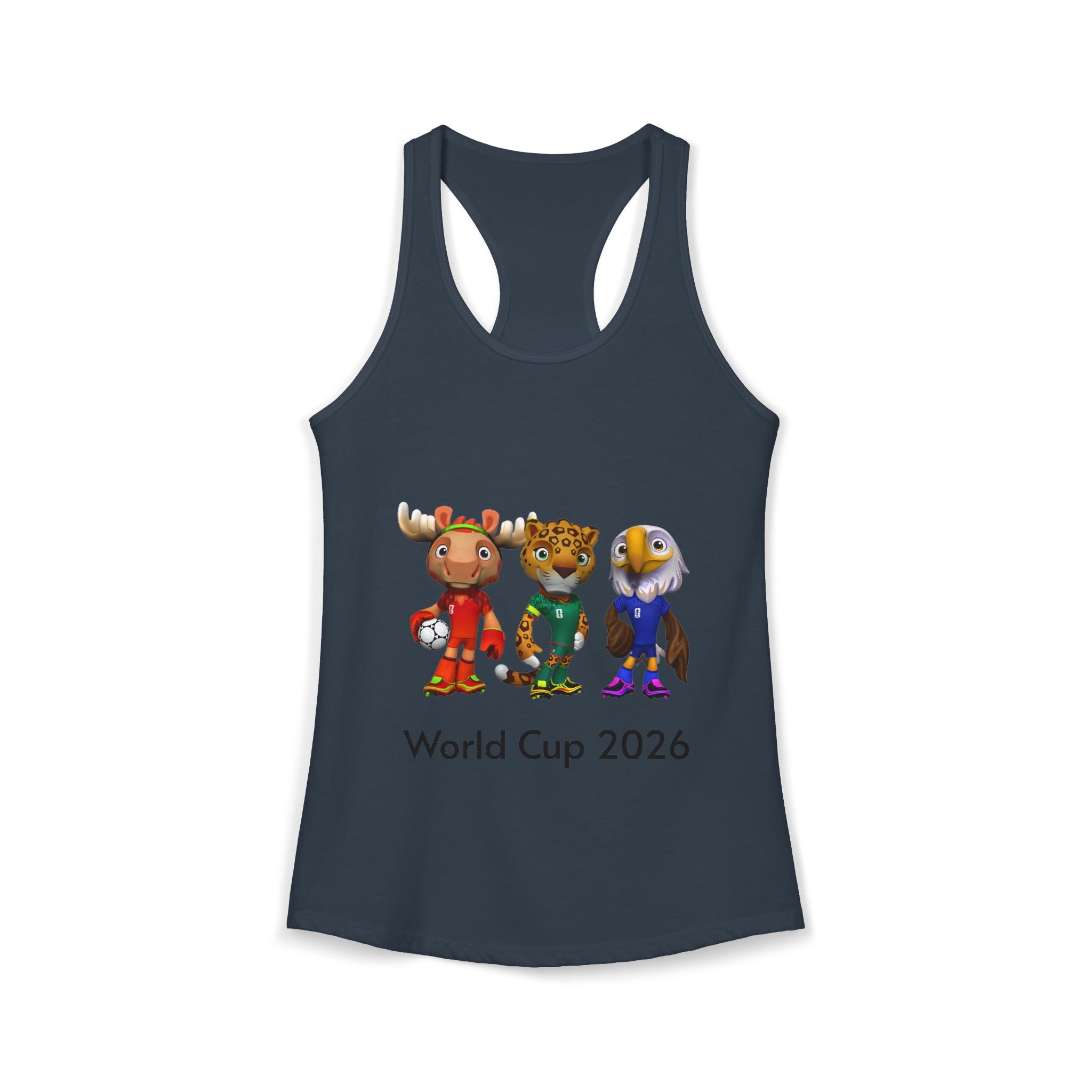 Camiseta sin mangas racerback ideal para mujer