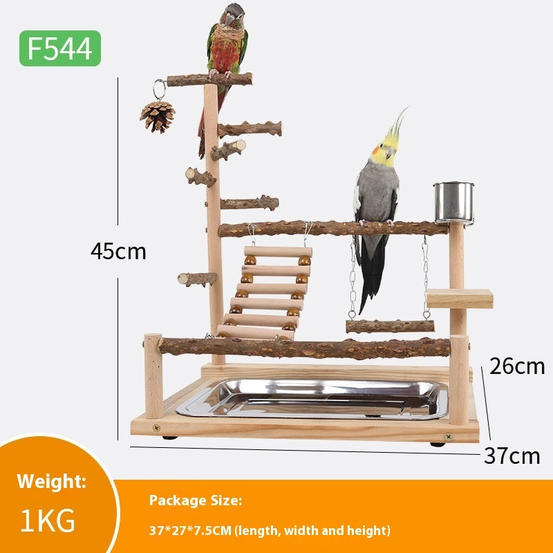 Plataforma de entrenamiento de escalada para loros, de pimienta de Sichuan.