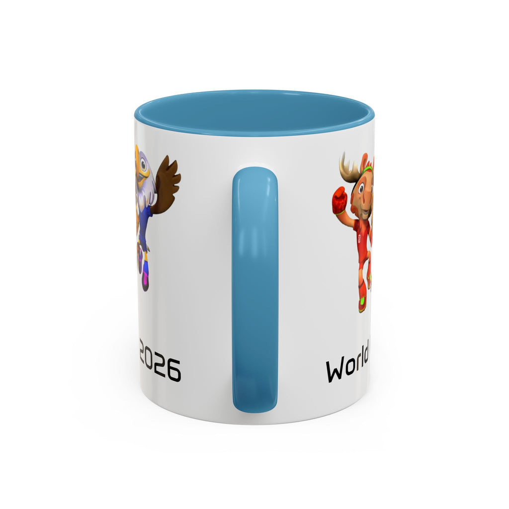 Taza de café conmemorativa del Mundial, para los aficionados al fútbol.