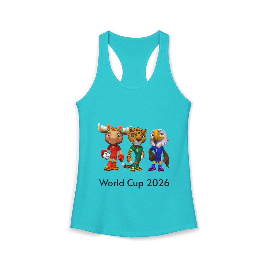 Camiseta sin mangas racerback ideal para mujer