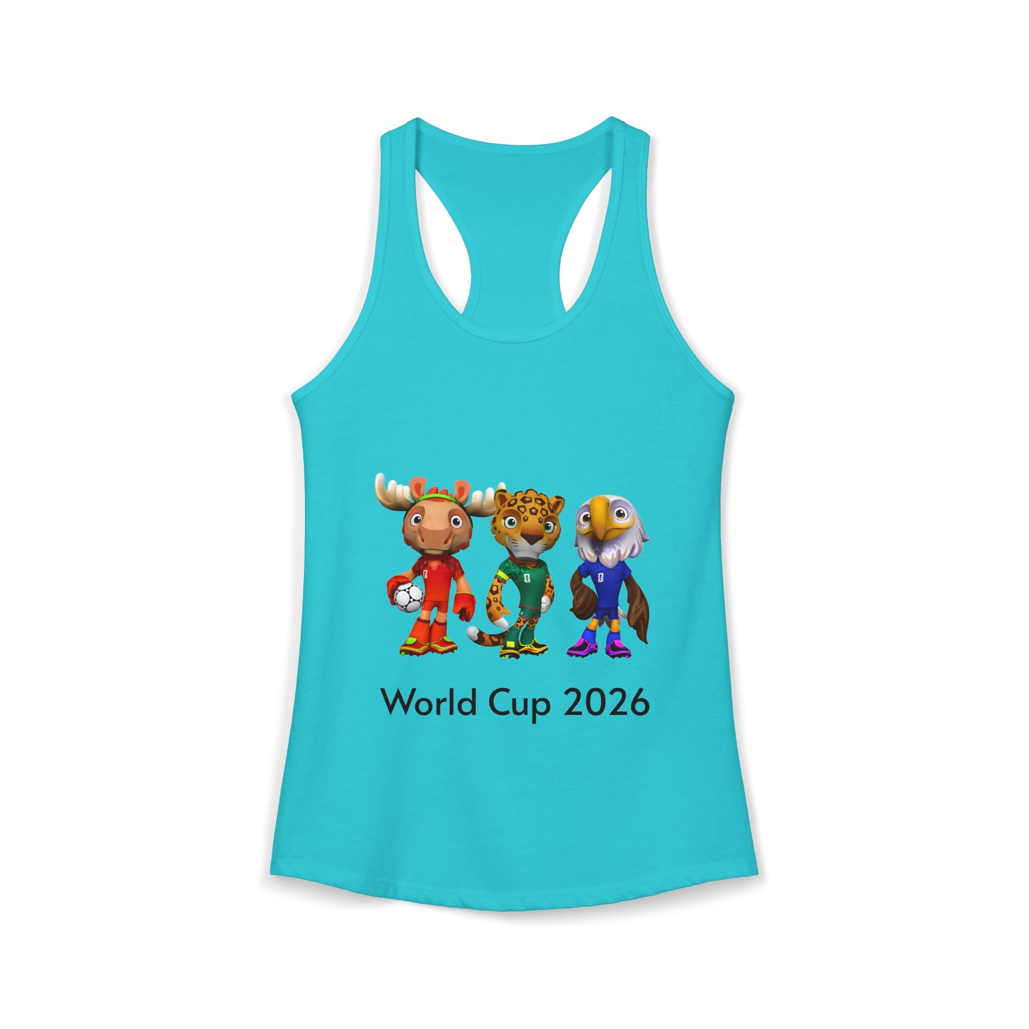 Camiseta sin mangas racerback ideal para mujer