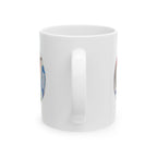 Taza de cerámica vibrante para la alegría diaria, taza de café, regalo único
