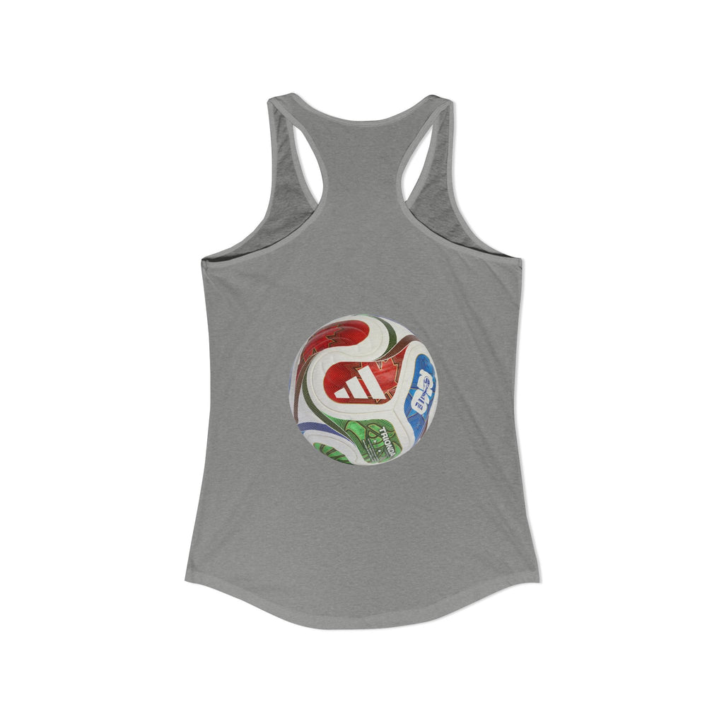 Camiseta sin mangas racerback ideal para mujer