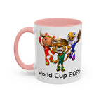 Taza de café conmemorativa del Mundial, para los aficionados al fútbol.